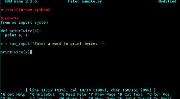 text editor for python programs mac